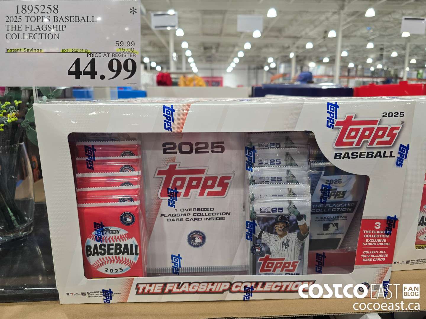 1895258 2025 TOPPS BASEBALL THE FLAGSHIP COLLECTION ($15.00 INSTANT SAVINGS EXPIRES ON 2025-07-13) $44.99