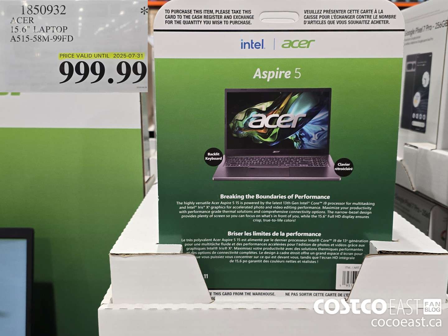 1850932 ACER 15.6