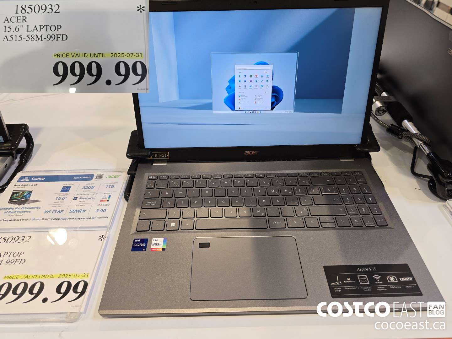 1850932 ACER 15.6