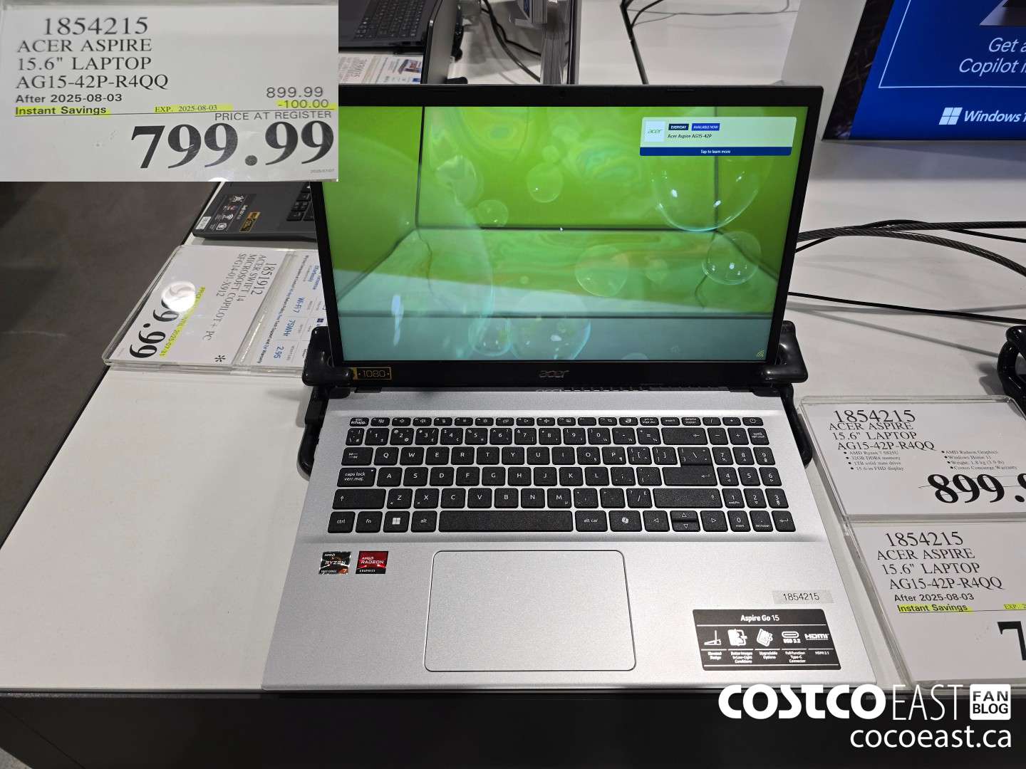 1854215 ACER ASPIRE 15.6