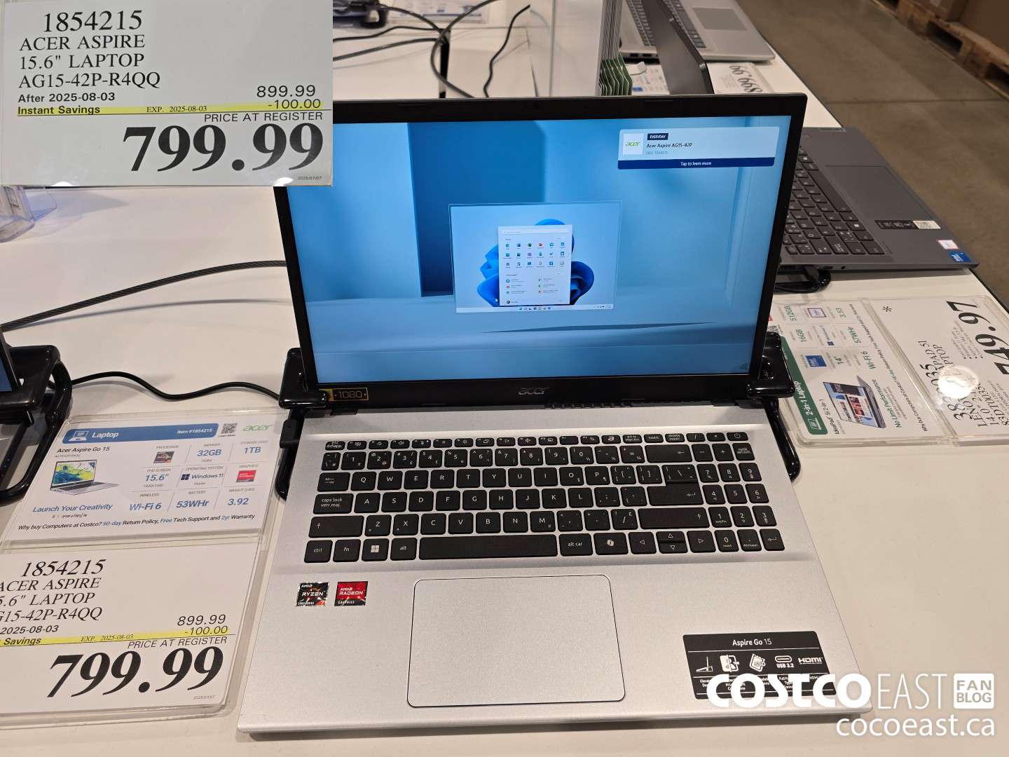 1854215 ACER ASPIRE 15.6