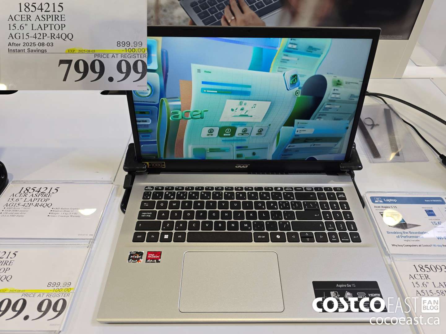 1854215 ACER ASPIRE 15.6