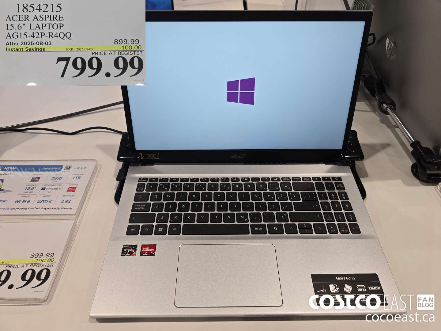 1854215 ACER ASPIRE 15.6