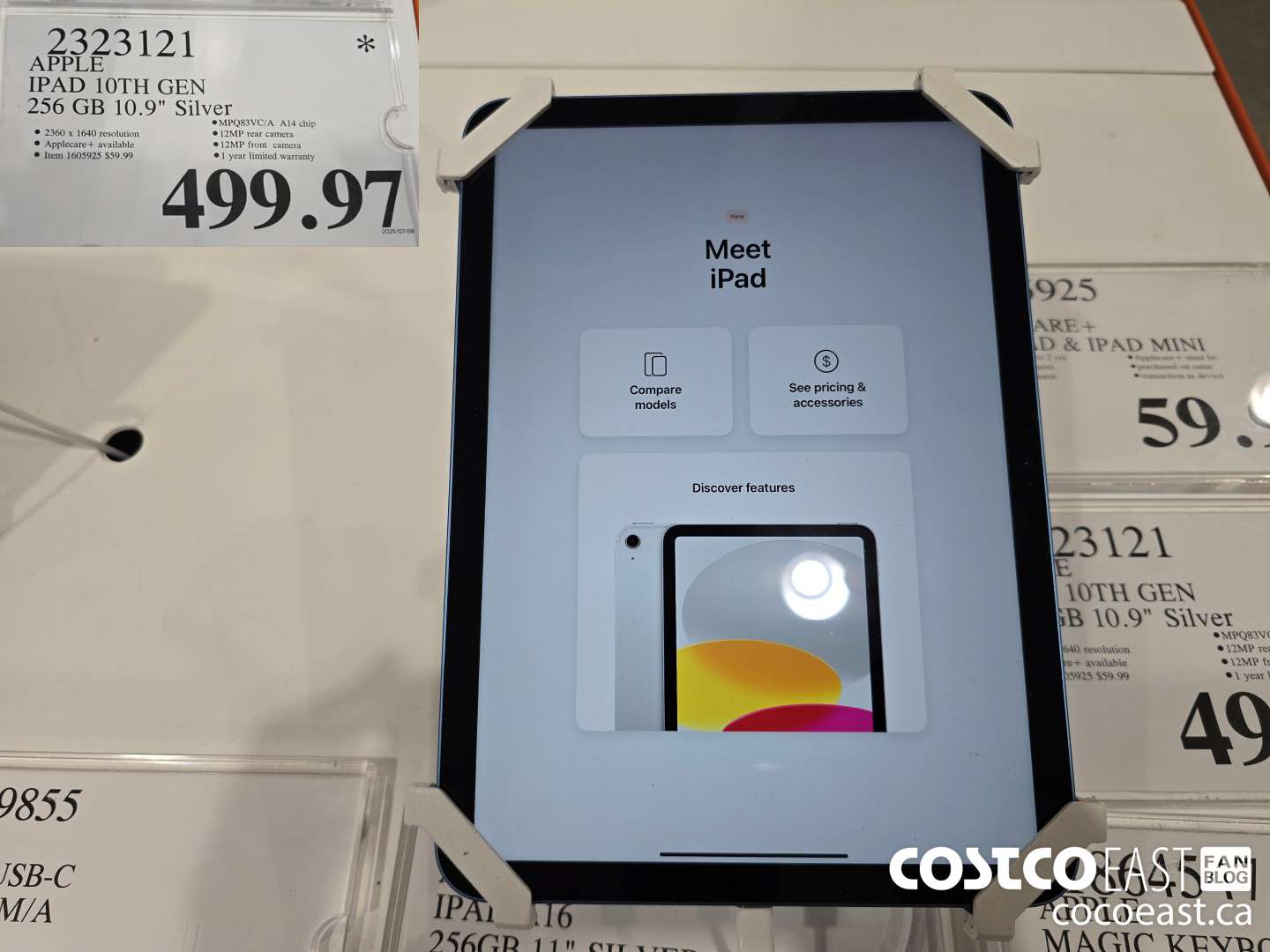 2323121 APPLE IPAD 10TH GEN 256 GB 10.9