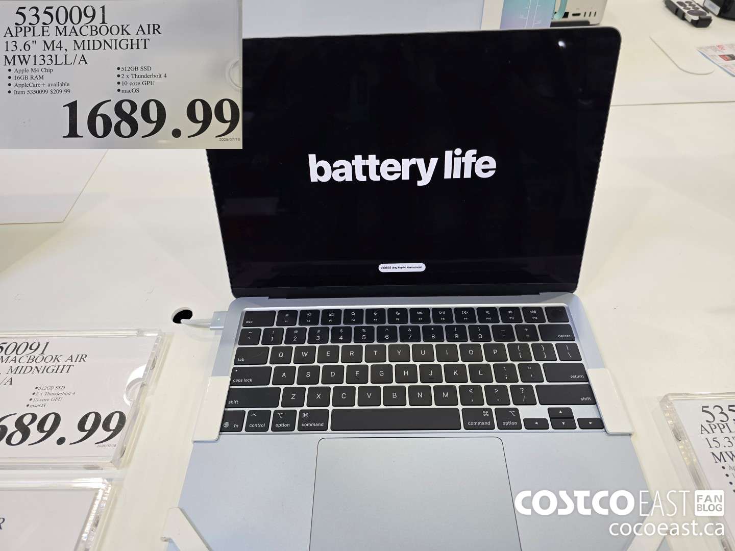 5350091 APPLE MACBOOK AIR 13.6