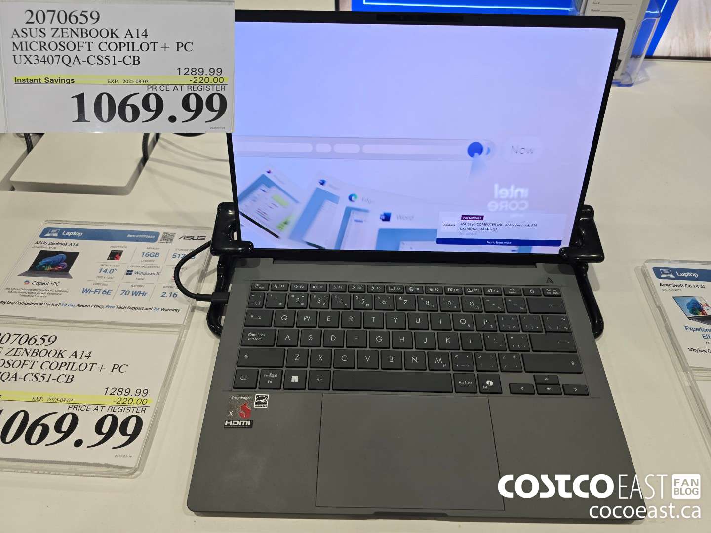 2070659 ASUS ZENBOOK A14 14.0