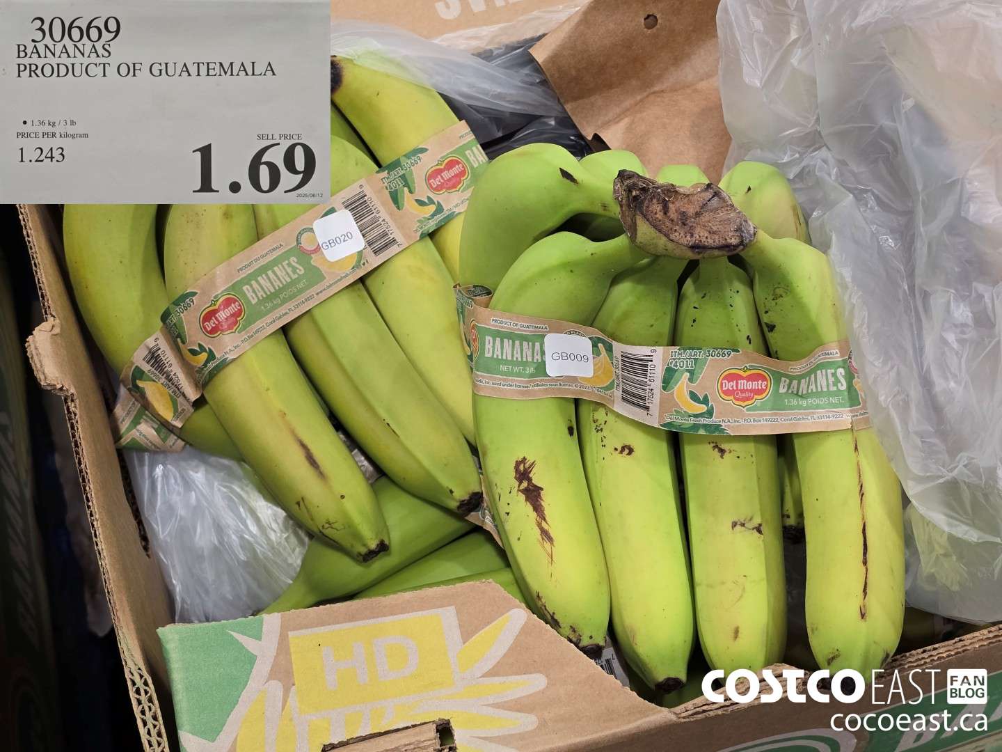 30669 BANANAS PRODUCT OF GUATEMALA $1.69