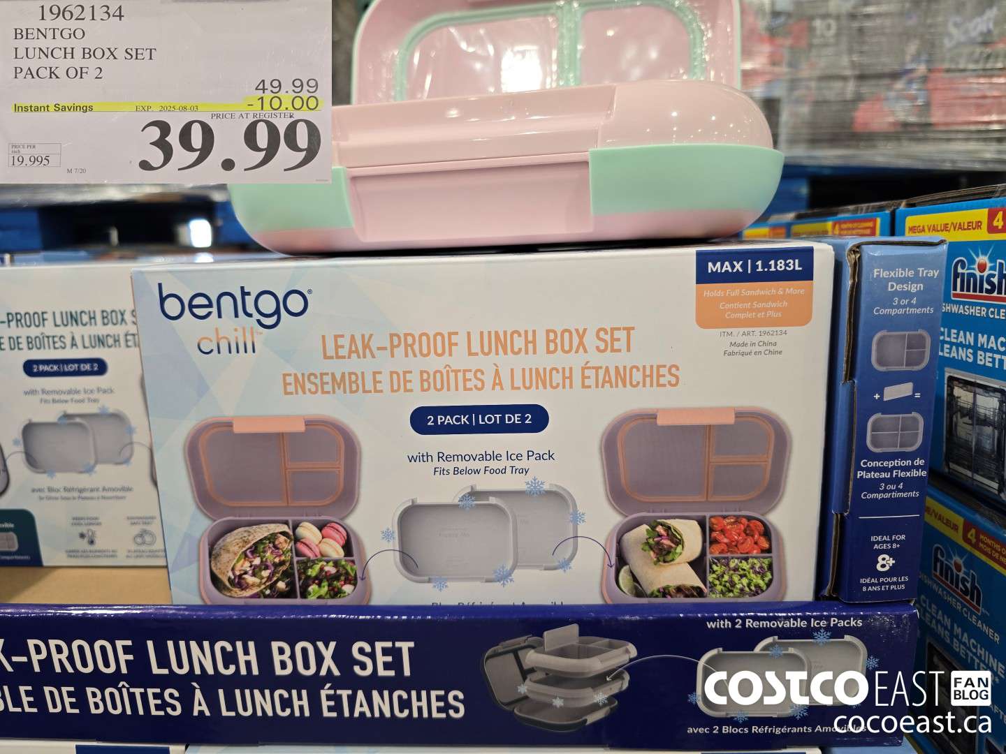 1962134 BENTGO LUNCH BOX SET PACK OF 2 ($10.00 INSTANT SAVINGS EXPIRES ON 2025-08-03) $39.99