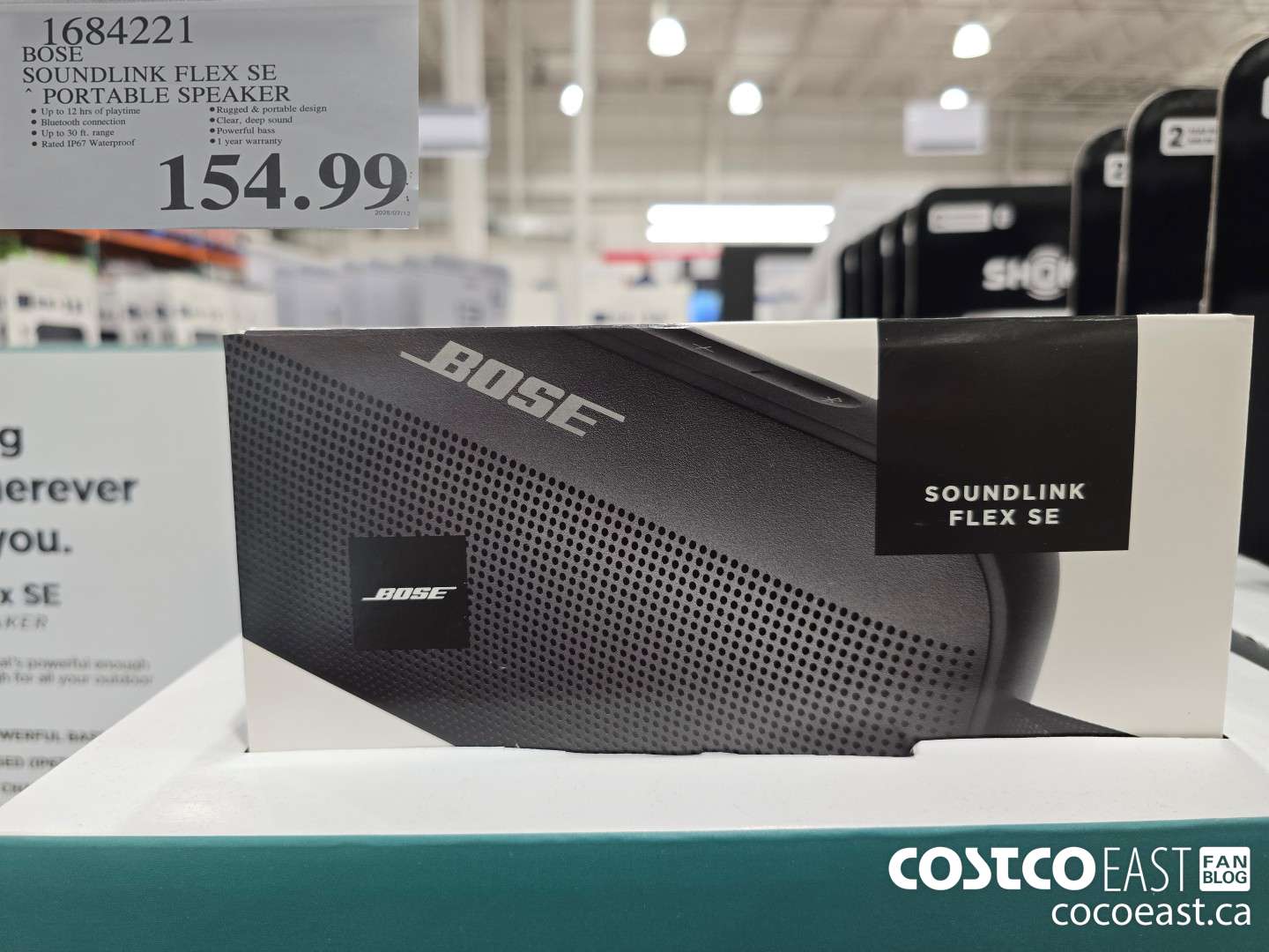 1684221 BOSE SOUNDLINK FLEX SE PORTABLE SPEAKER $154.99