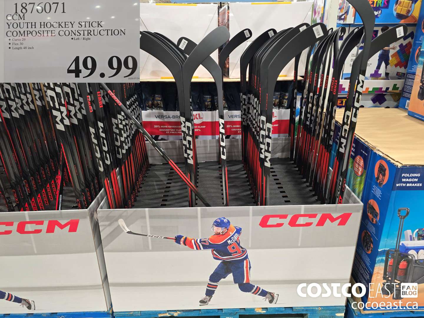 1876071 CCM YOUTH HOCKEY STICK COMPOSITE CONSTRUCTION $49.99