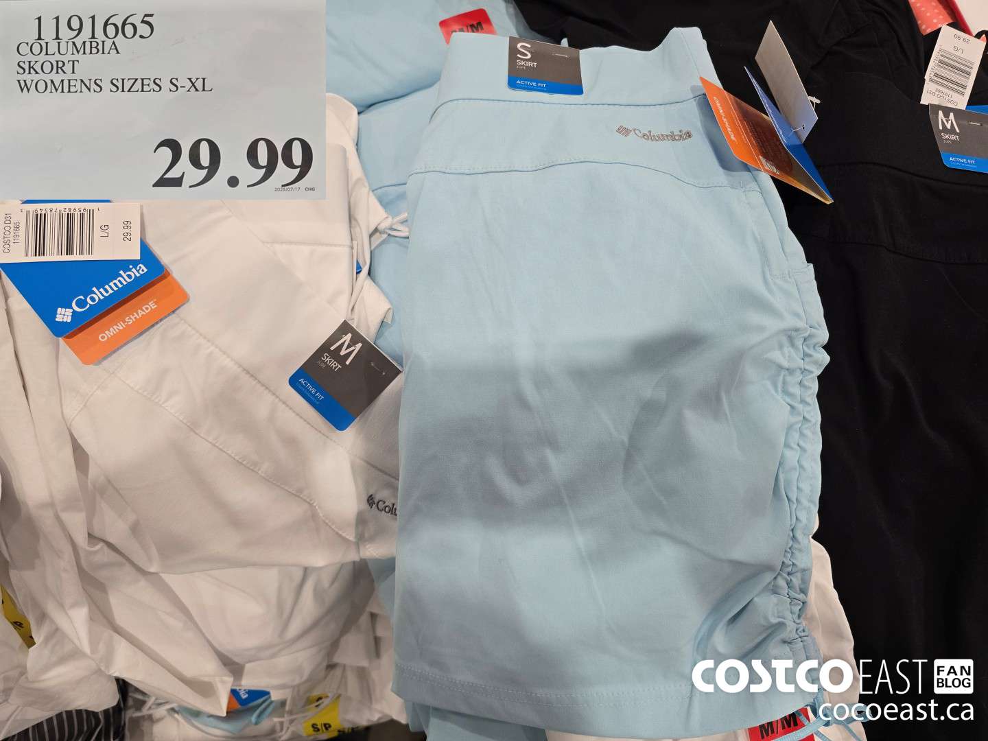 1191665 COLUMBIA SKORT WOMENS SIZES S-XL $29.99