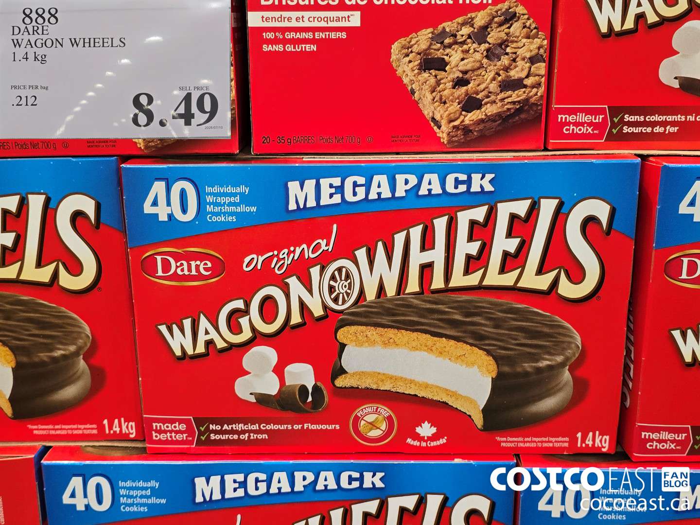 888 DARE WAGON WHEELS 1.4 kg $8.49