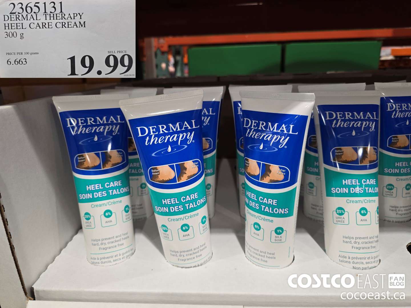 2365131 DERMAL THERAPY HEEL CARE CREAM 300 G $19.99