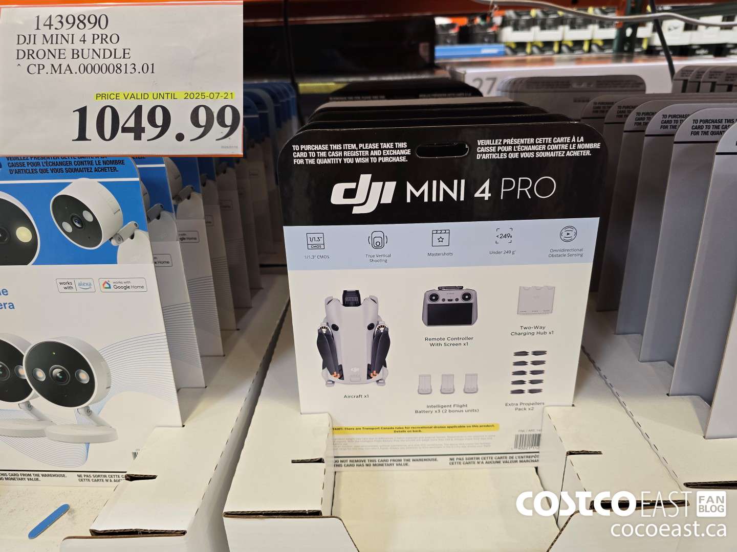 1439890 DJI MINI 4 PRO DRONE BUNDLE CP.MA.00000813/.01 $1049.99