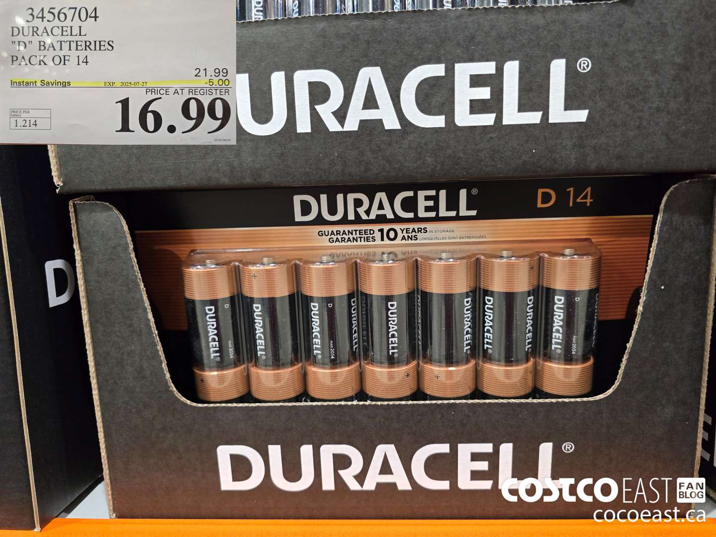 3456704 DURACELL 