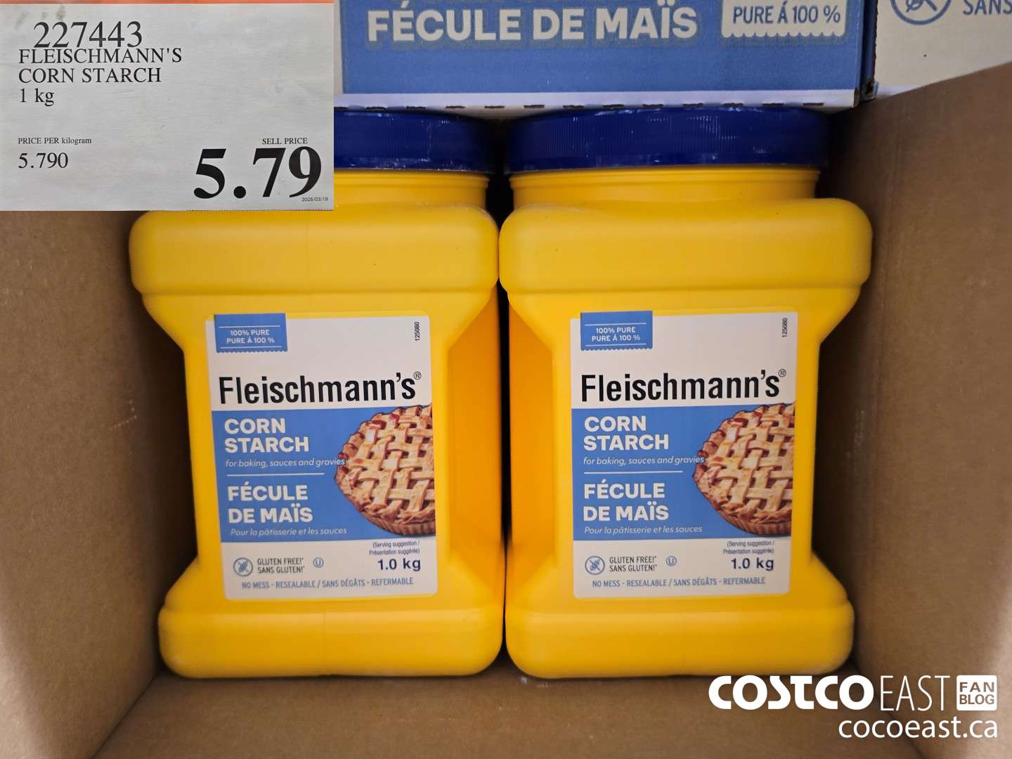 227443 FLEISCHMANN'S CORN STARCH 1 kg $5.79