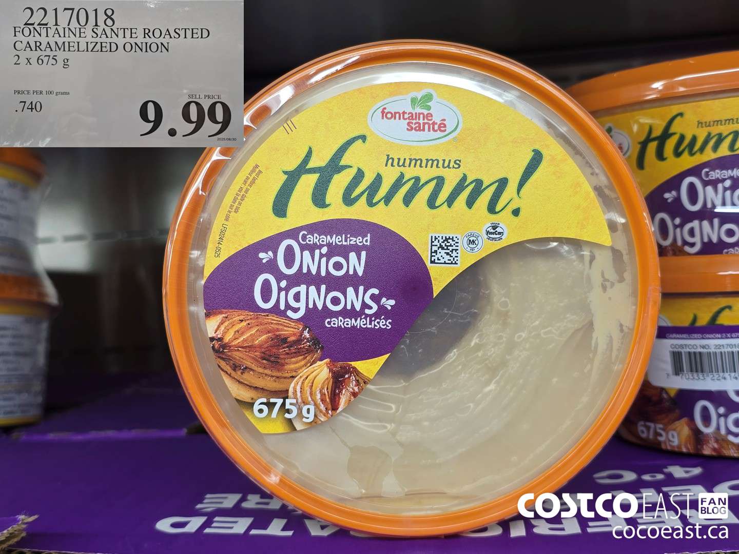 2217018 FONTAINE SANTE ROASTED CARAMELIZED ONION 2 X 675 G $9.99