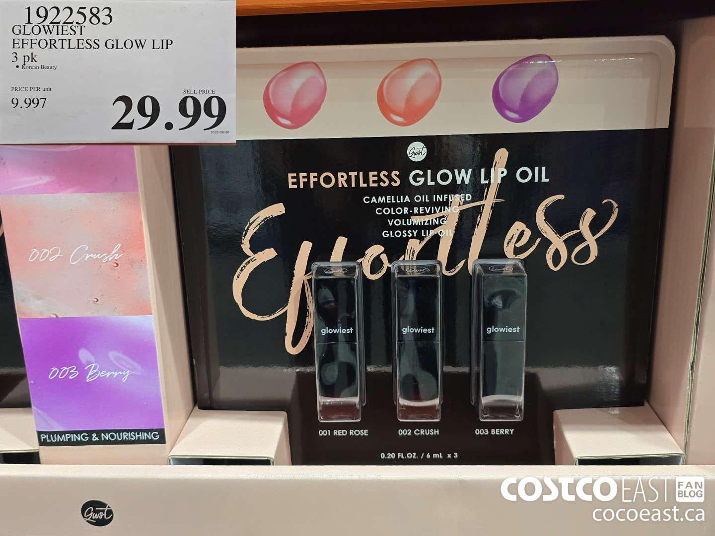 1922583 GLOWIEST EFFORTLESS GLOW LIP 3 PK $29.99