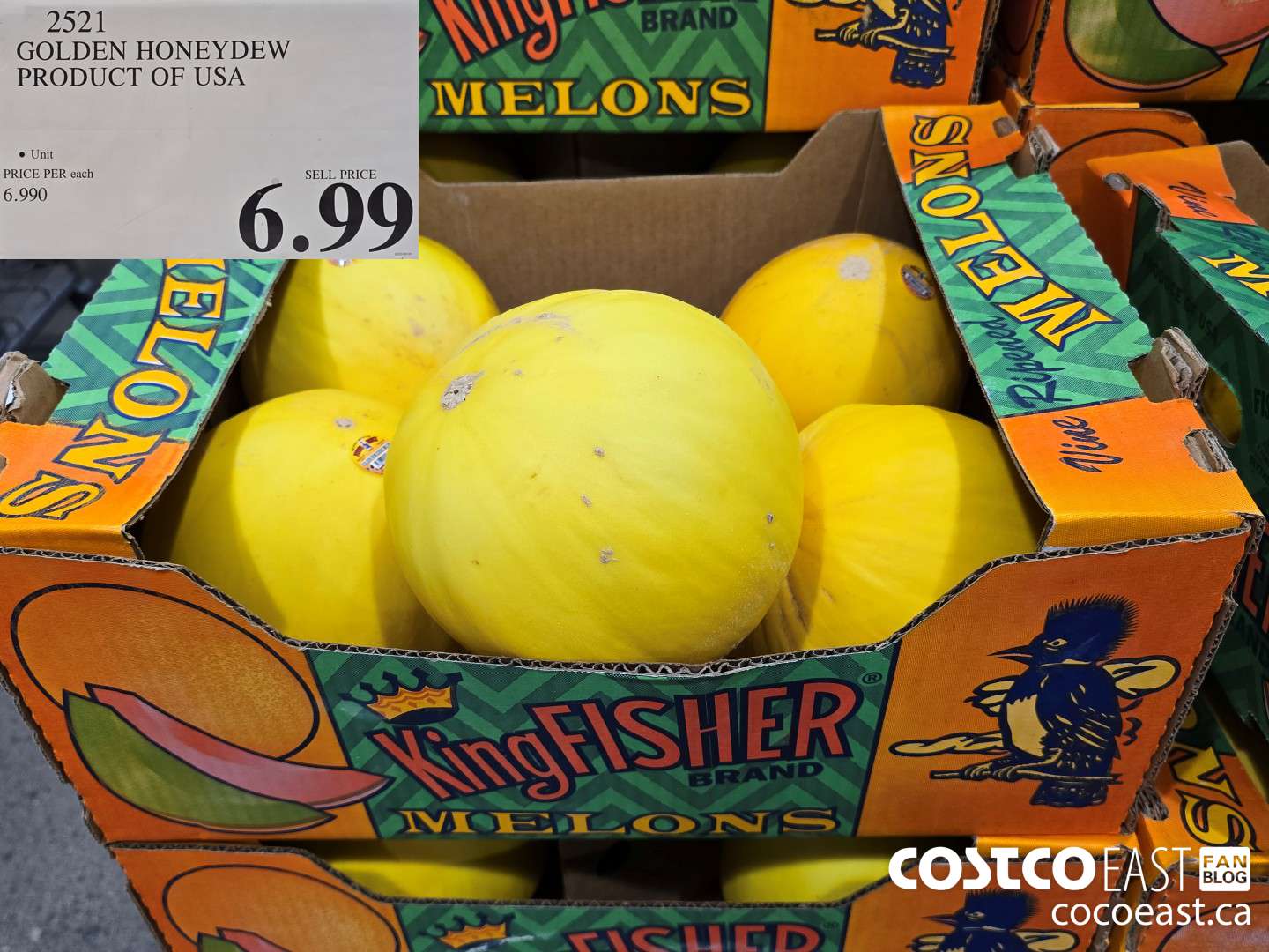 2521 GOLDEN HONEYDEW PRODUCT OF USA $6.99