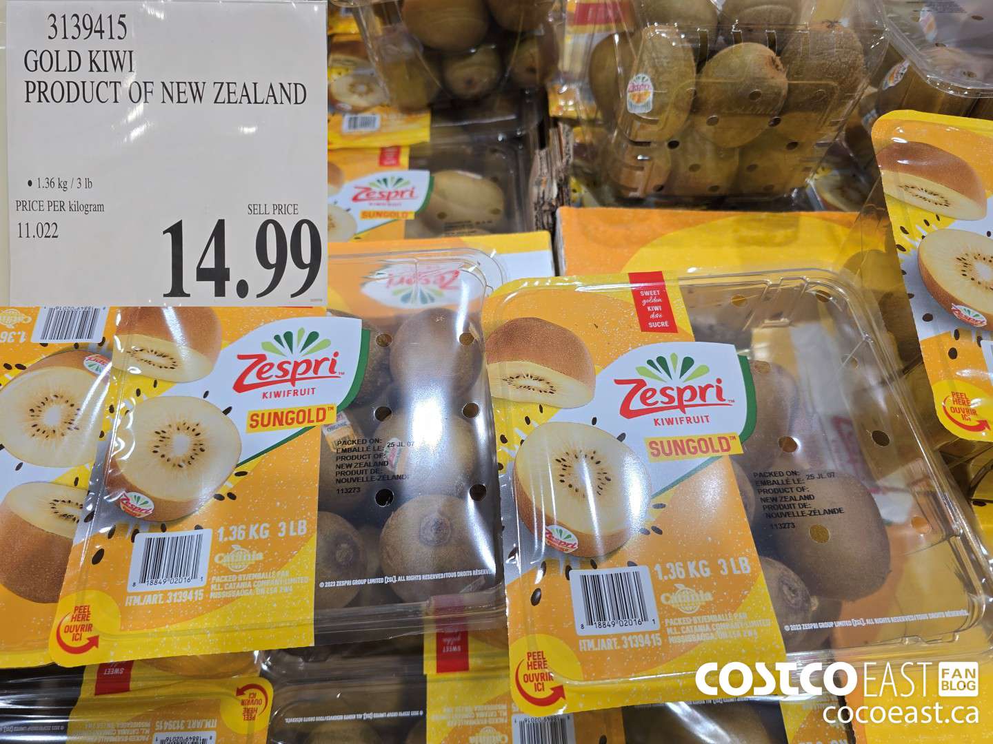 3139415 GOLD KIWI PRODUCT OF NEW ZEALAND $14.99