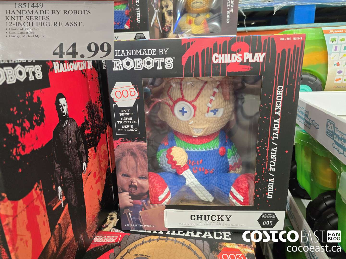 1851449 HANDMADE BY ROBOTS KNIT SERIES 12-INCH FIGURE ASST. $44.99