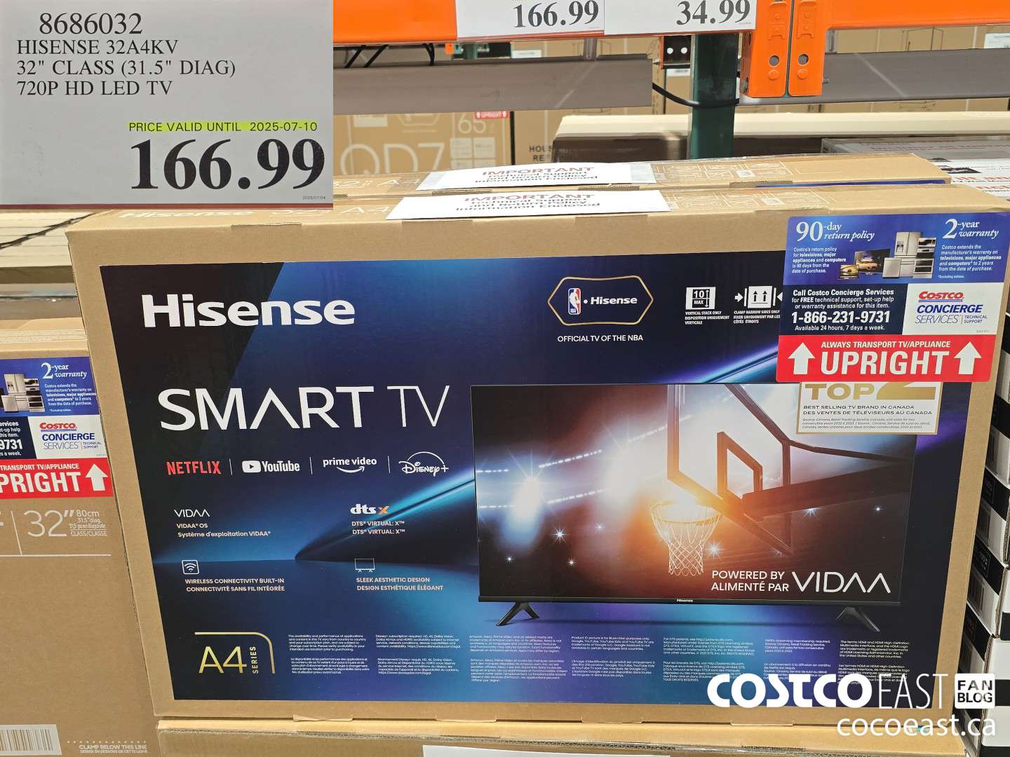 8686032 HISENSE 32A4KV 32