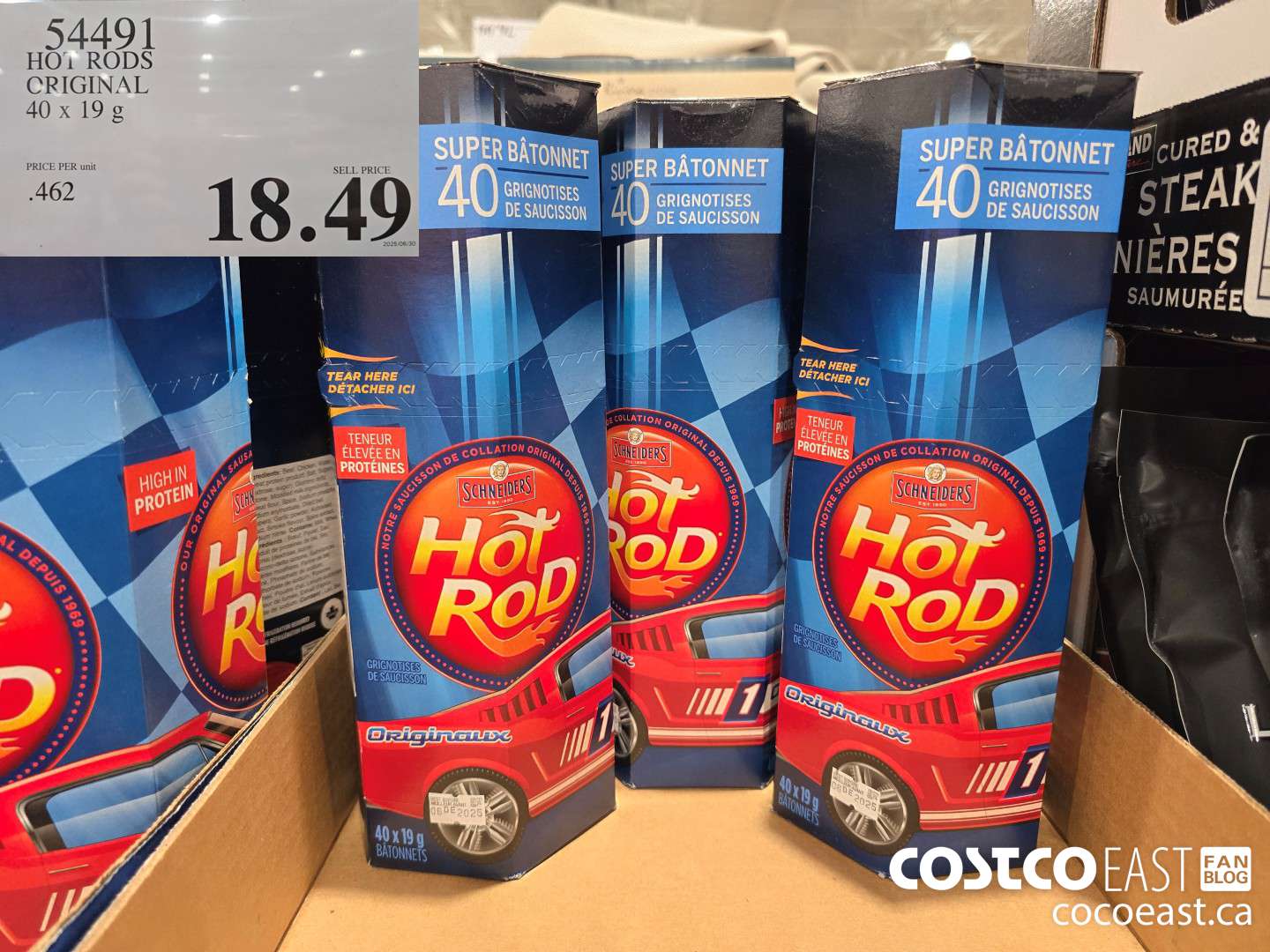 54491 HOT RODS ORIGINAL 40 x 19g $18.49