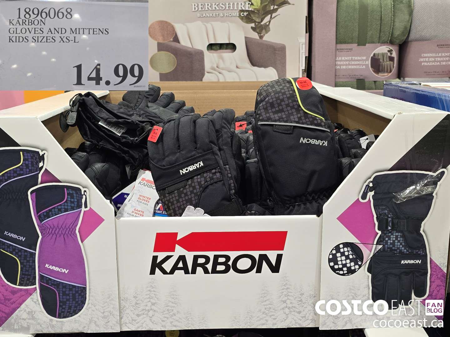 1896068 KARBON GLOVES AND MITTENS KIDS SIZES XS-L $14.99