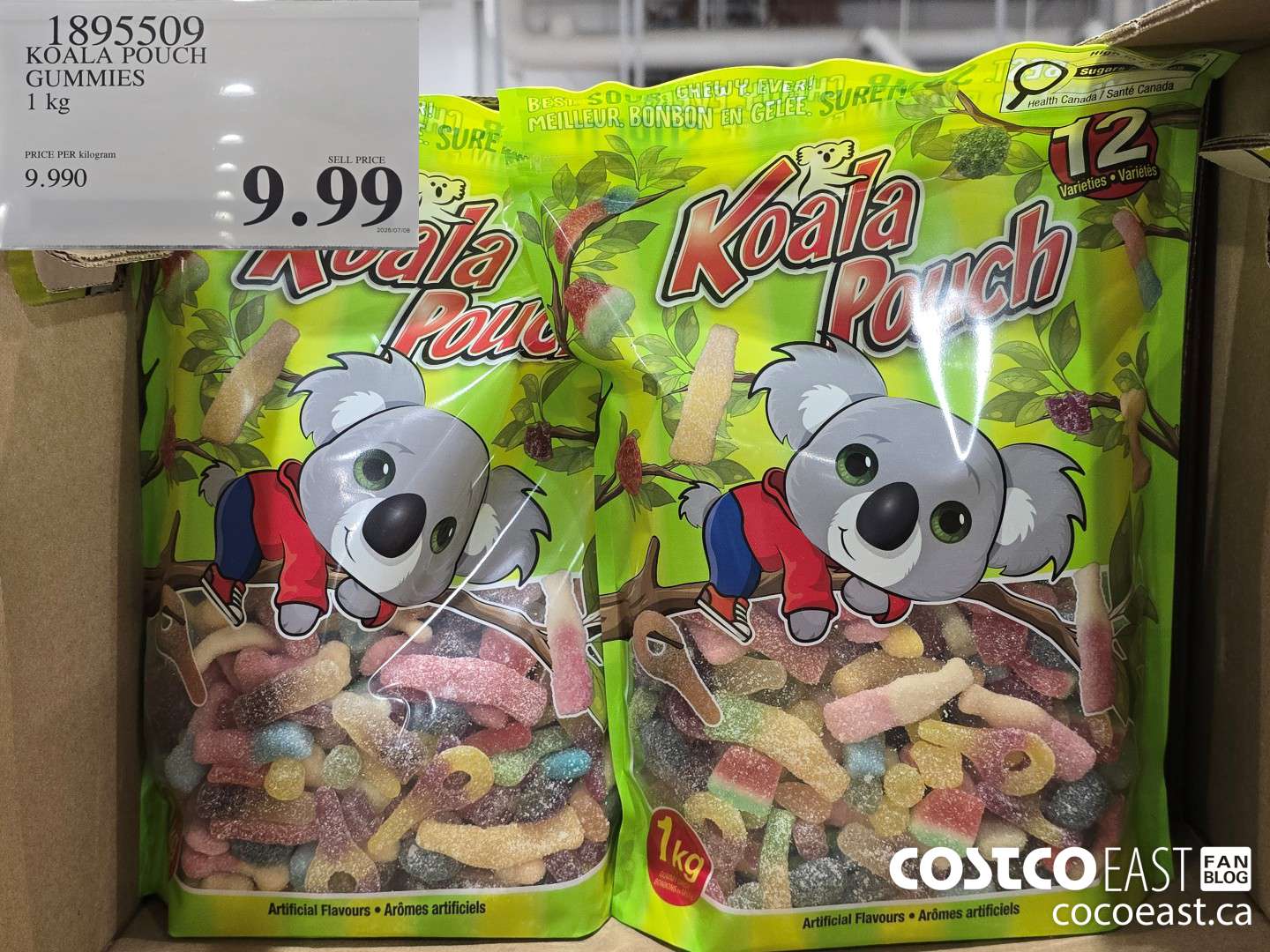 1895509 KOALA POUCH GUMMIES 1 kg $9.99