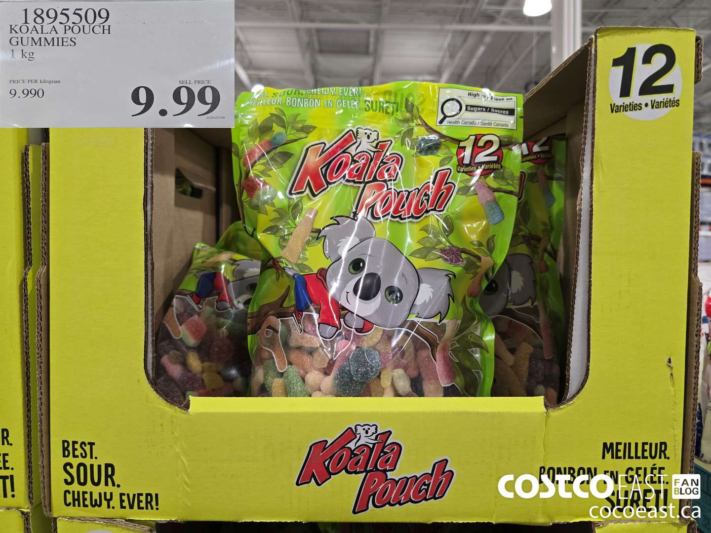 1895509 KOALA POUCH GUMMIES 1 kg $9.99