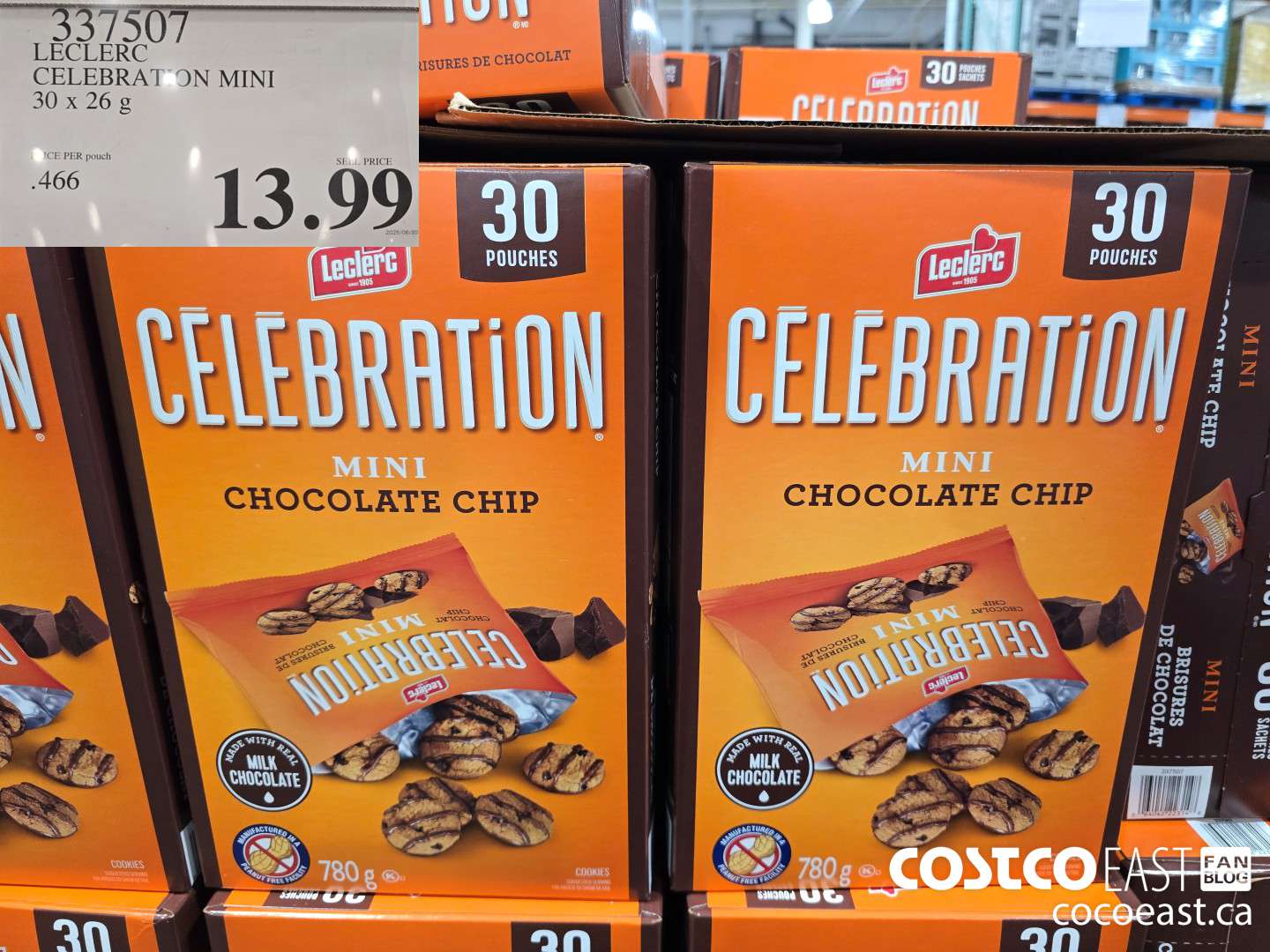 337507 LECLERC CELEBRATION MINI 30 X 26 G $13.99