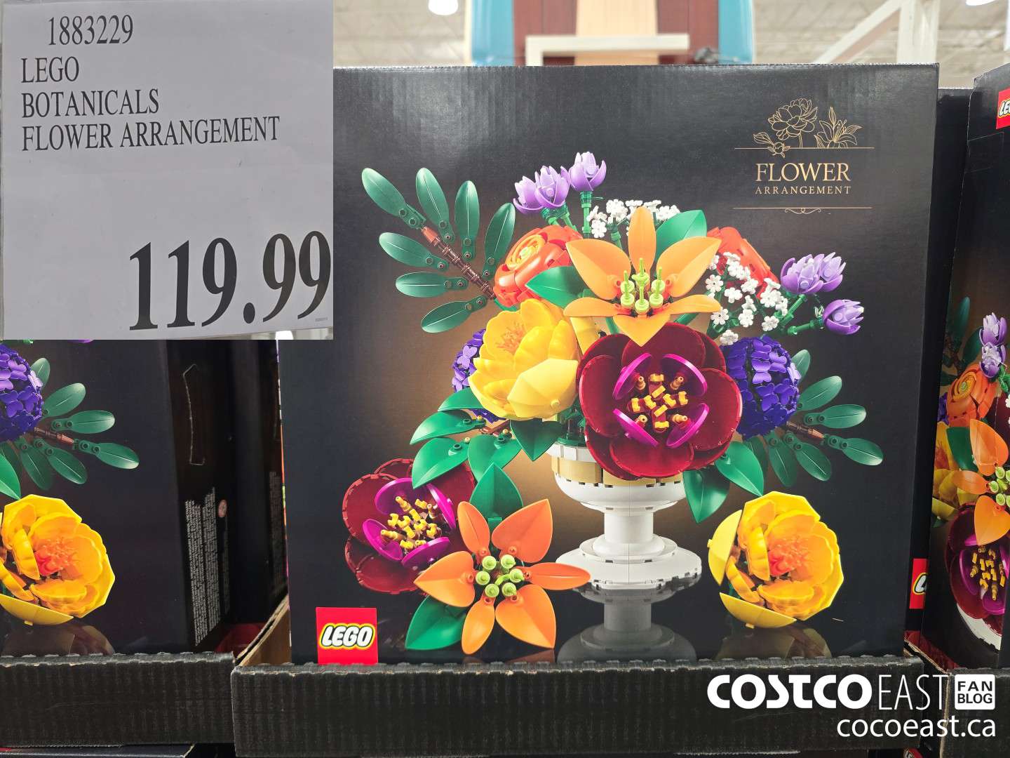 1883229 LEGO BOTANICALS FLOWER ARRANGEMENT $119.99
