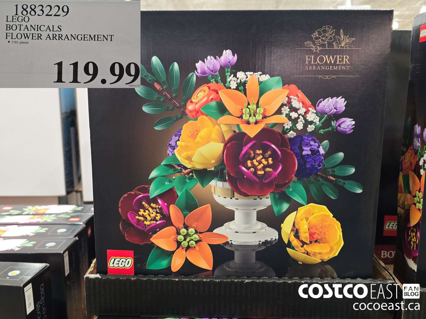 1883229 LEGO BOTANICALS FLOWER ARRANGEMENT $119.99