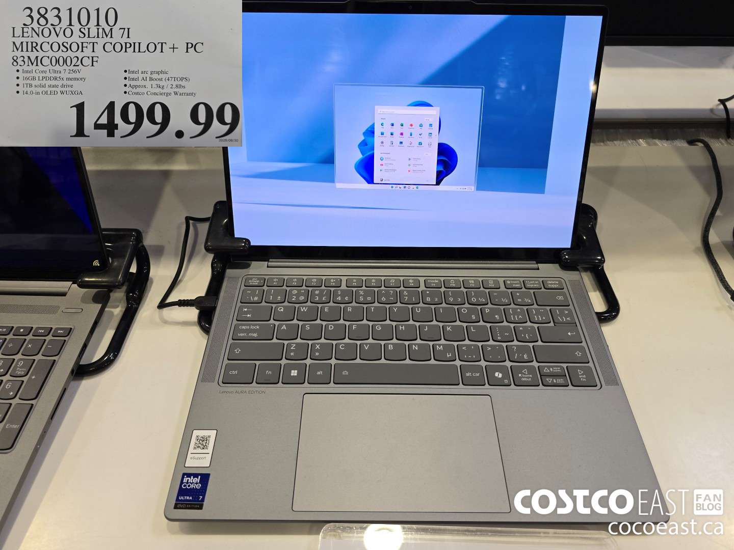 3831010 LENOVO SLIM 7I MIRCOSOFT COPILOT + PC 83MC0002CF $1499.99