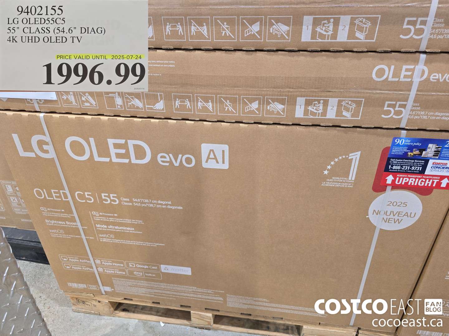 9402155 LG OLED55C5 55