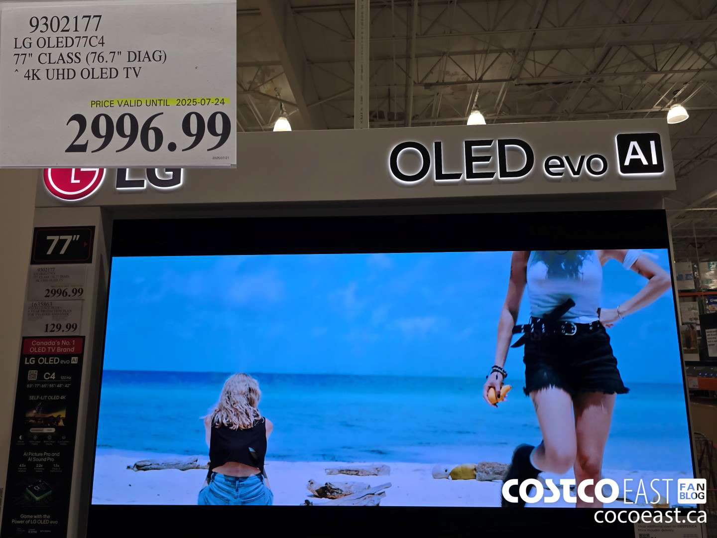 9302177 LG OLED77C4 77