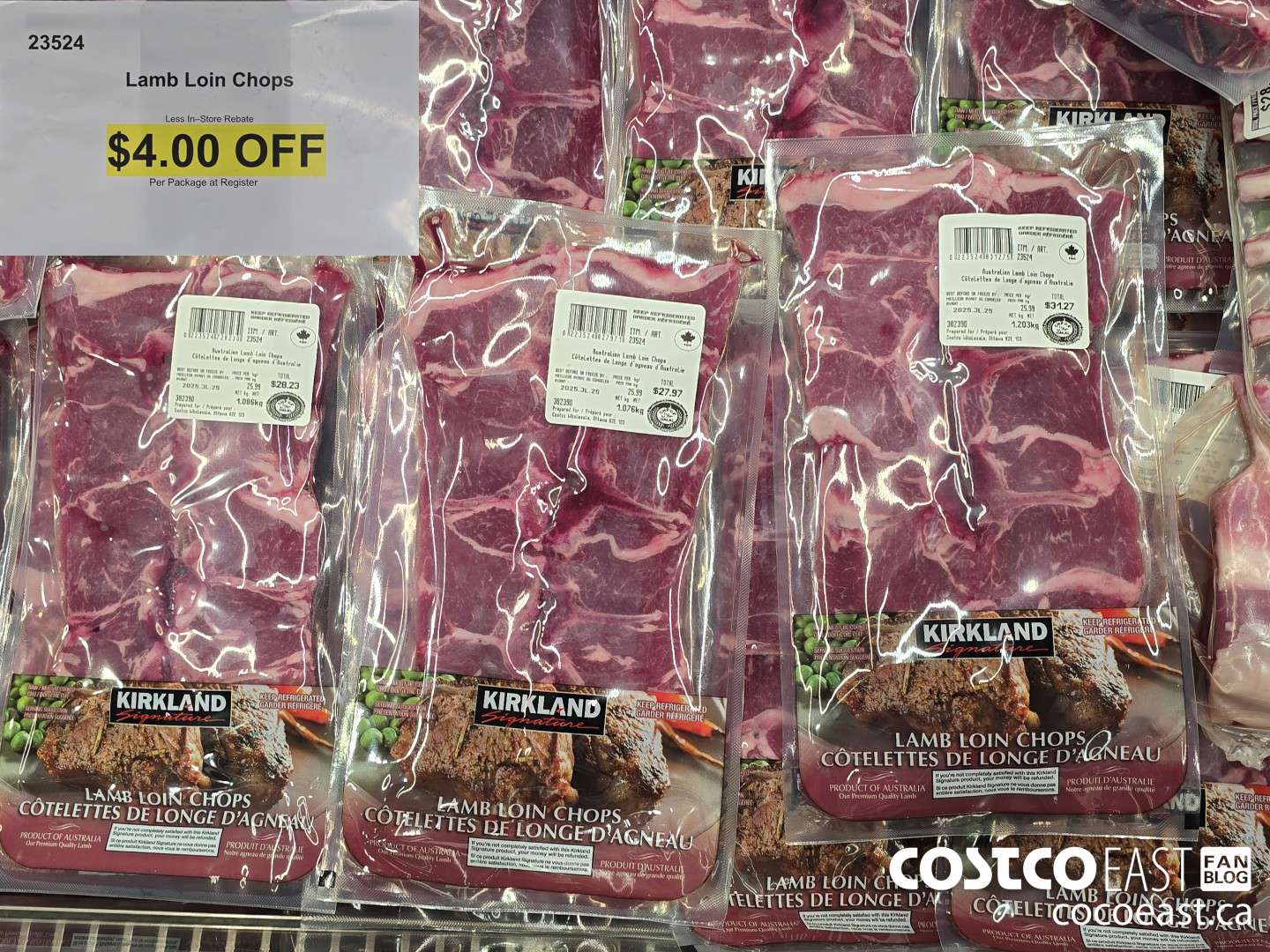 23524 Lamb Loin Chops ($4.00 INSTANT SAVINGS)