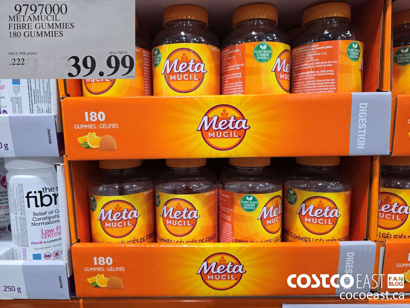 9797000 METAMUCIL FIBRE GUMMIES 180 GUMMIES $39.99