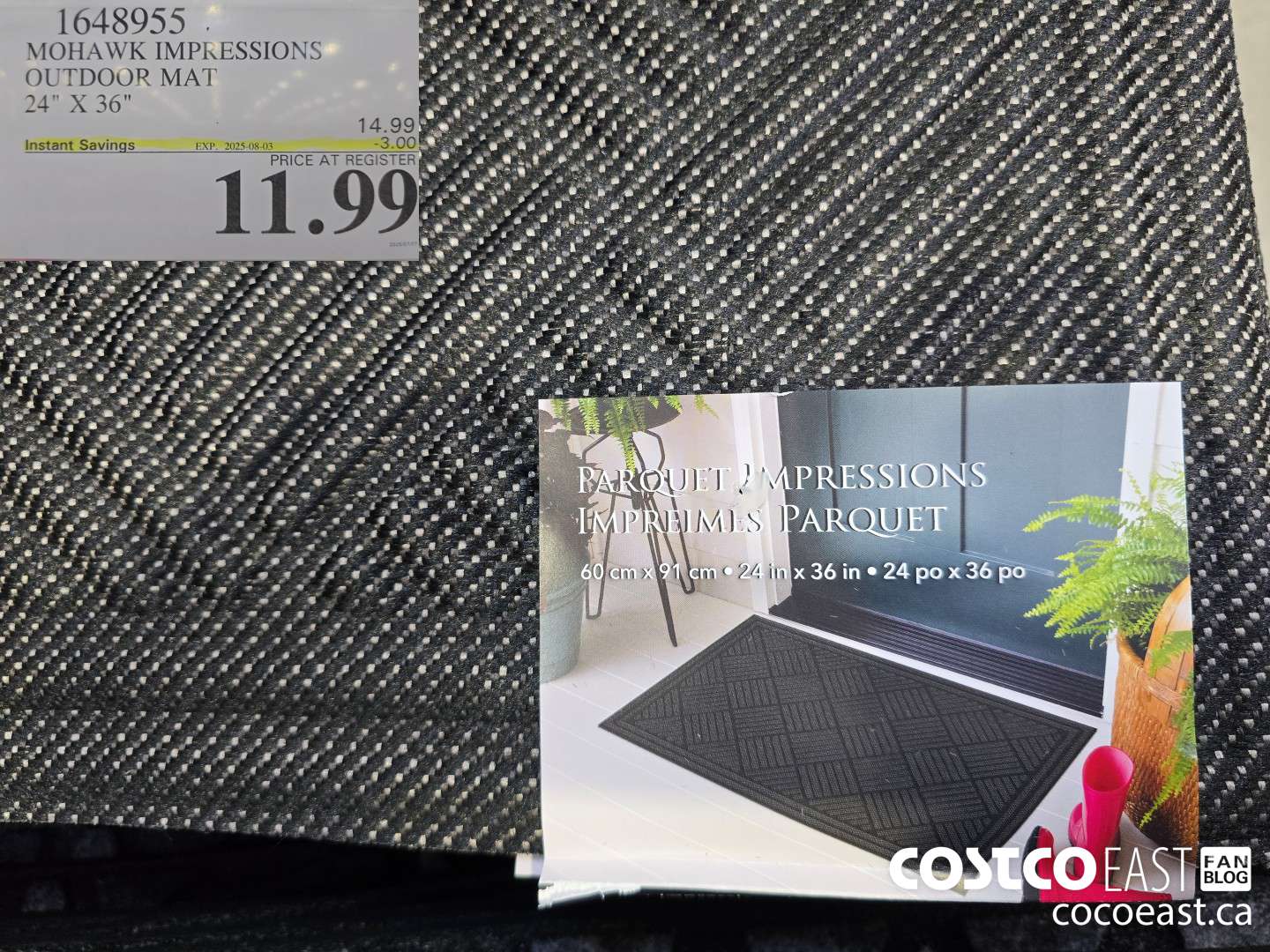 1648955 MOHAWK IMPRESSIONS OUTDOOR MAT 24