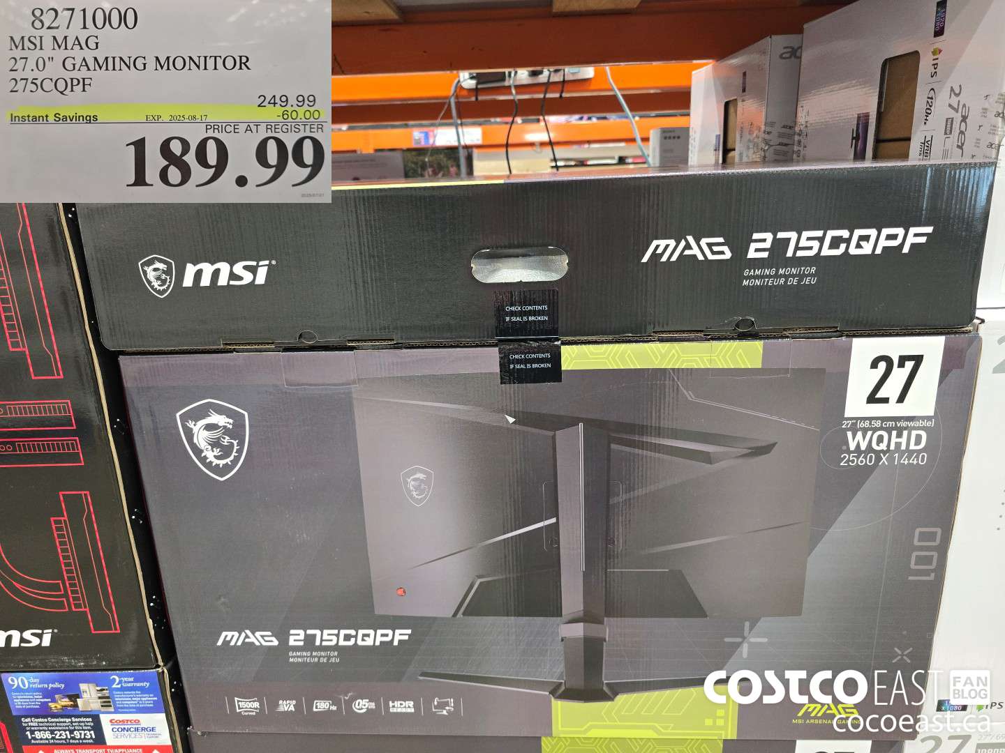 8271000 MSI MAG 27.0