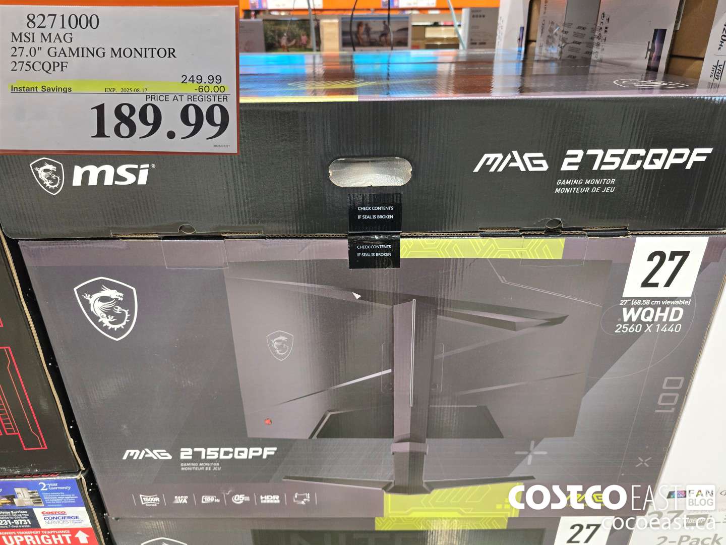 8271000 MSI MAG 27.0