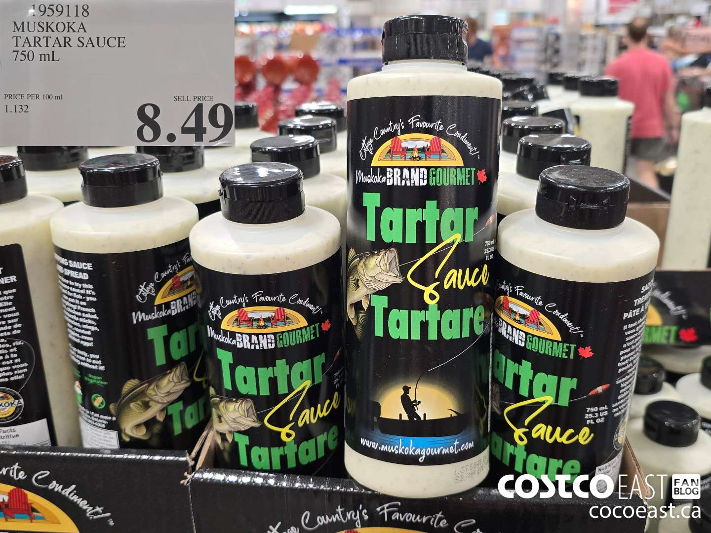 1959118 MUSKOKA TARTAR SAUCE 750 mL $8.49