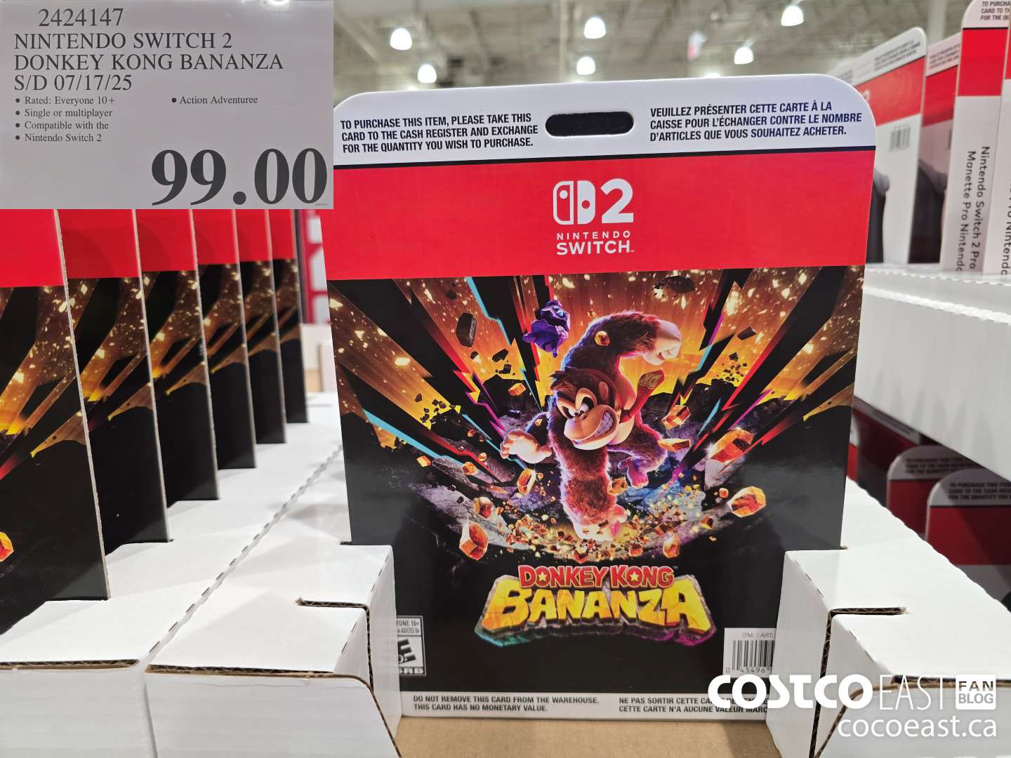 2424147 NINTENDO SWITCH 2 DONKEY KONG BANANZA S/D 07/17/25 $99.00