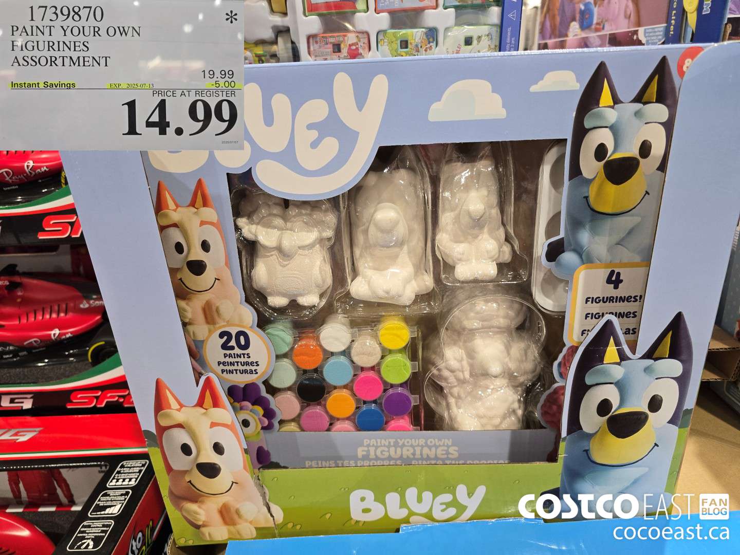 1739870 PAINT YOUR OWN FIGURINES ASSORTMENT ($5.00 INSTANT SAVINGS EXPIRES ON 2025-07-13) $14.99