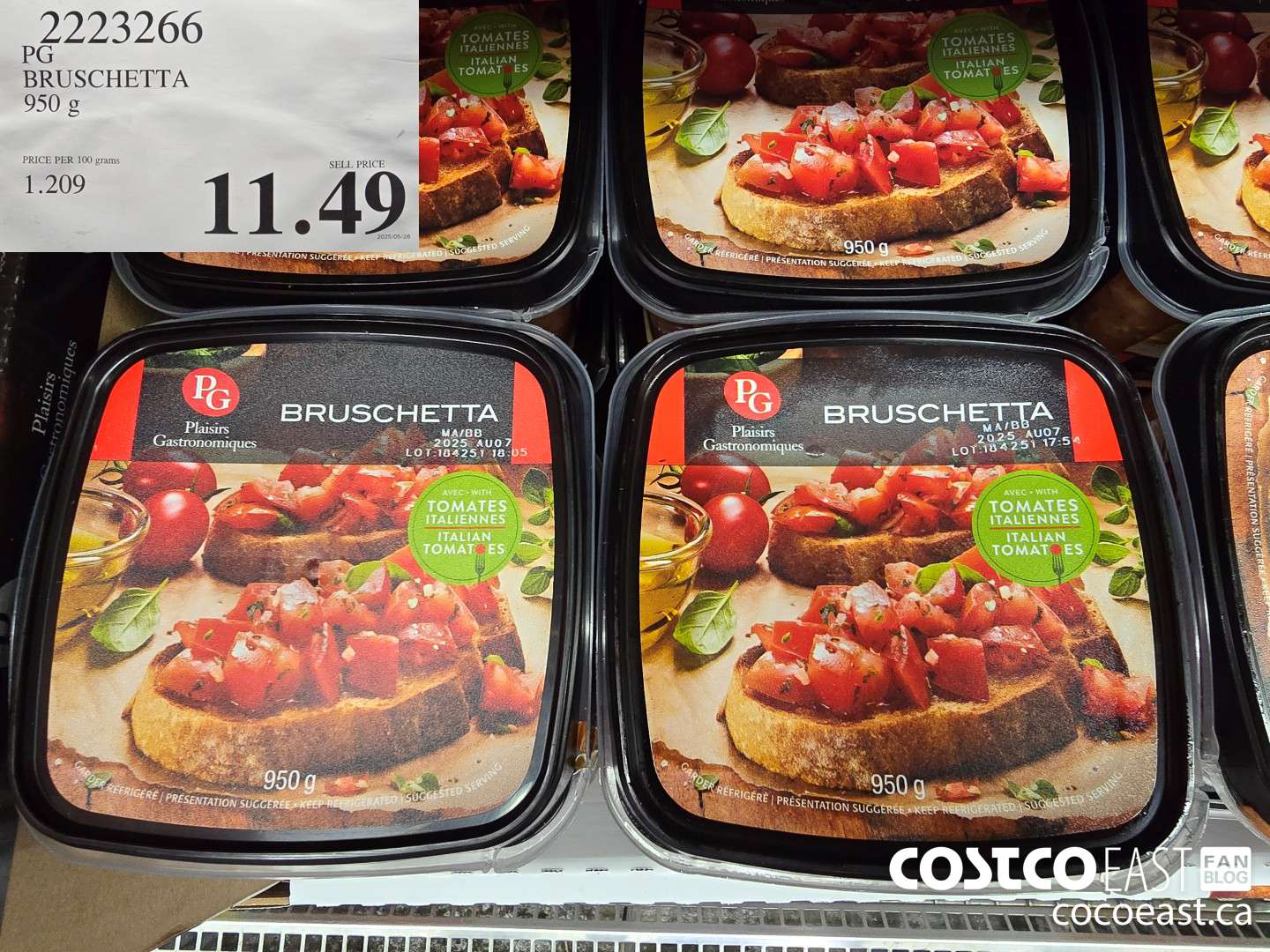 2223266 PG BRUSCHETTA 950 g $11.49