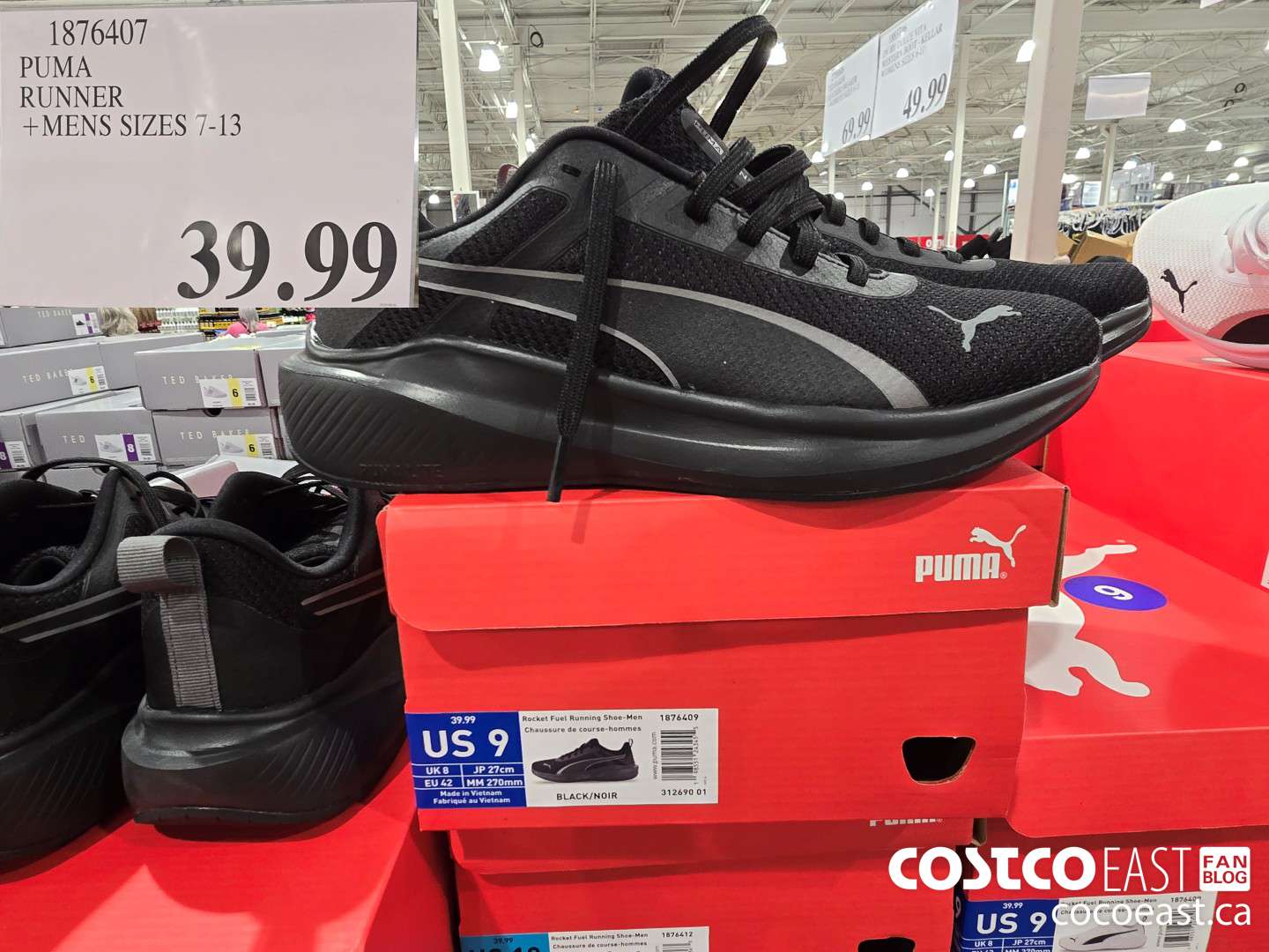 1876407 PUMA RUNNER +MENS SIZES 7-13 $39.99