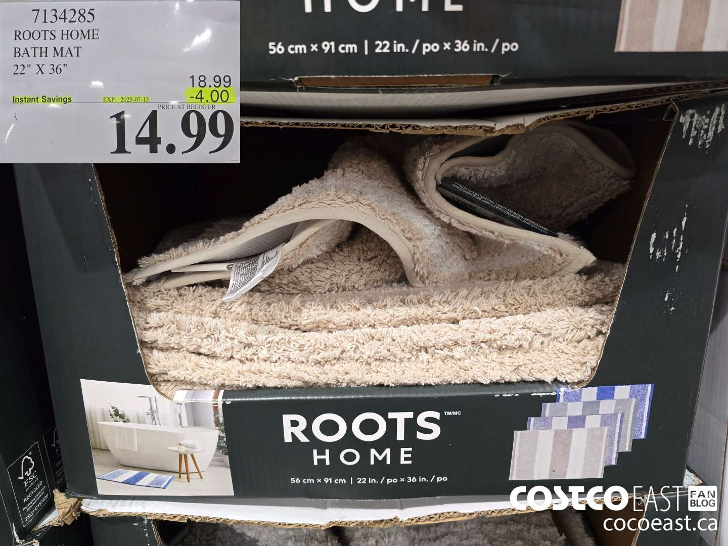 7134285 ROOTS HOME BATH MAT 22