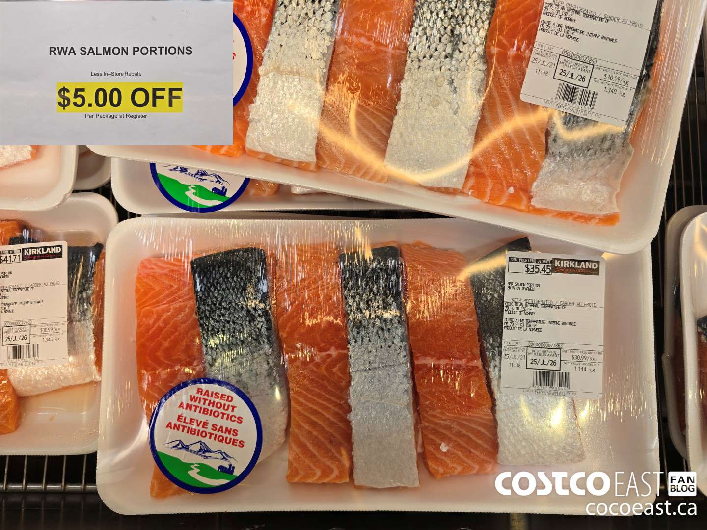 27863 RWA SALMON PORTIONS ($5.00 INSTANT SAVINGS)