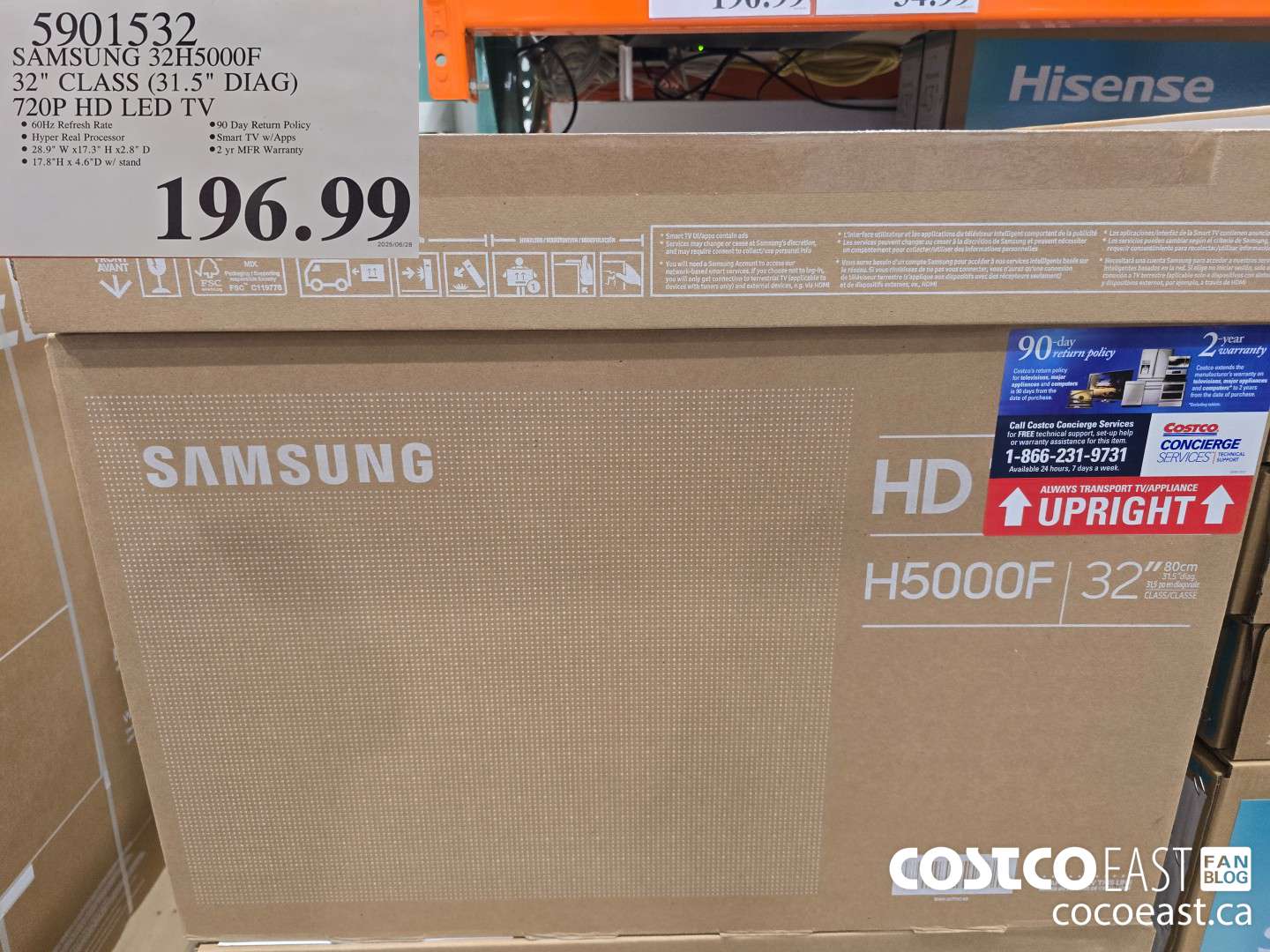 5901532 SAMSUNG 32H5000F 32