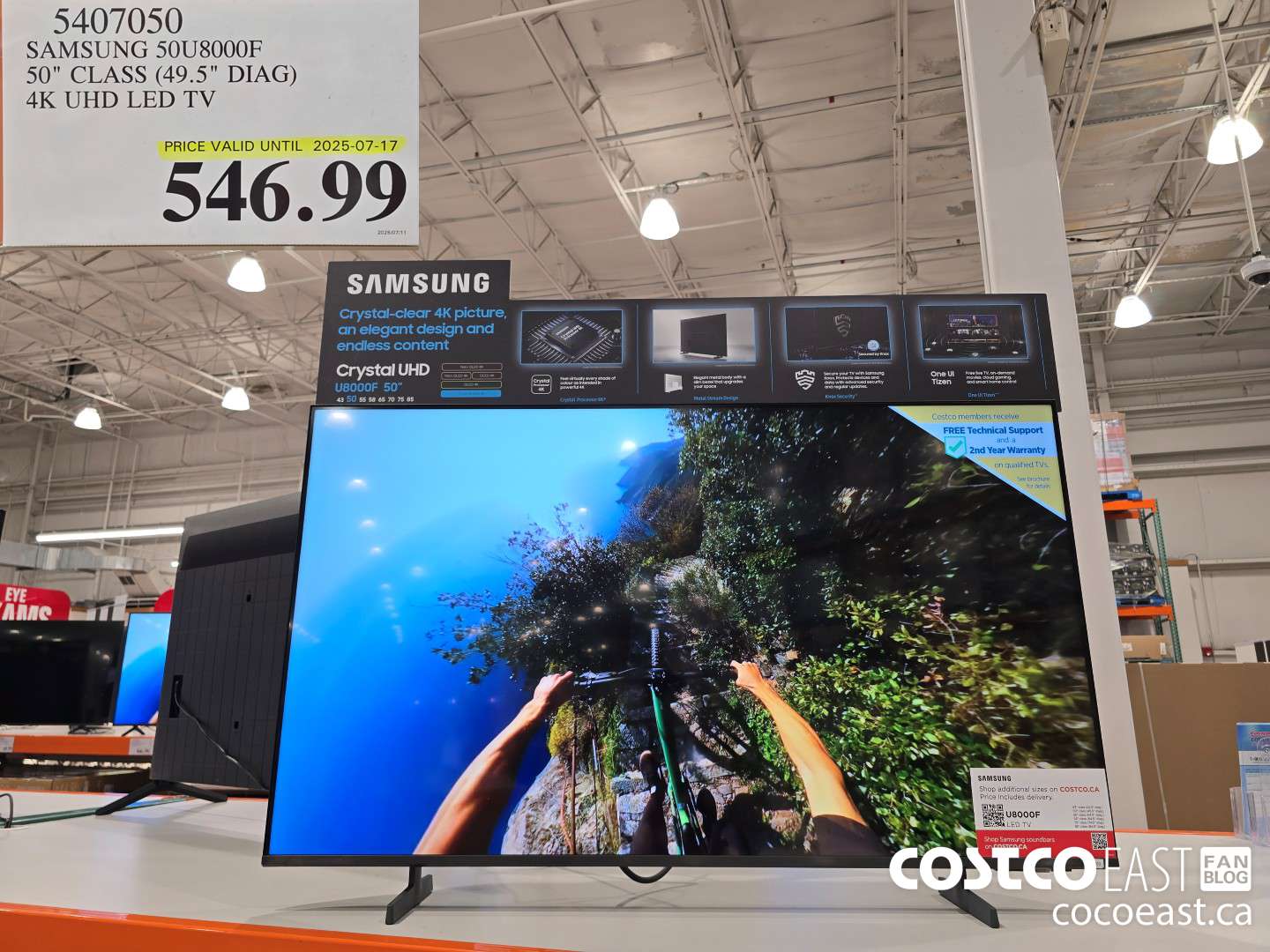 5407050 SAMSUNG 50U8000F 50